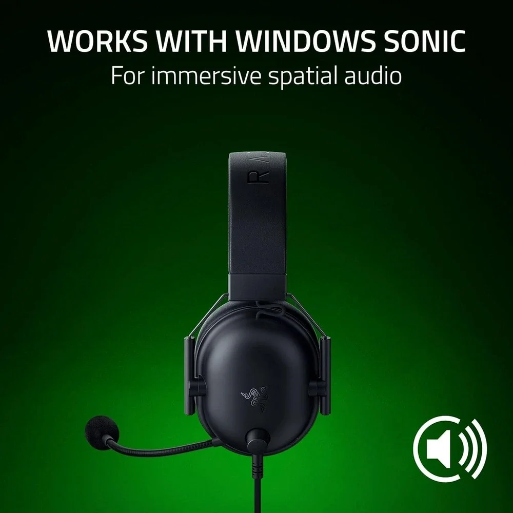 Razer BlackShark‎ V2 X Gaming Headset 7.1 Surround Sound 50mm Drivers 3.5mm Jack